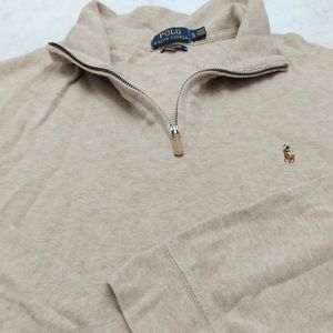 Men's extra large Polo by Ralph Lauren zip shirt